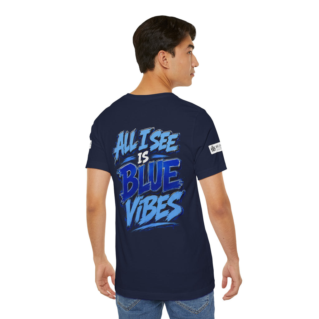 BE DIVINE™ Rolling Di Heritage – All I See Is Blue Vibes Heritage Tee