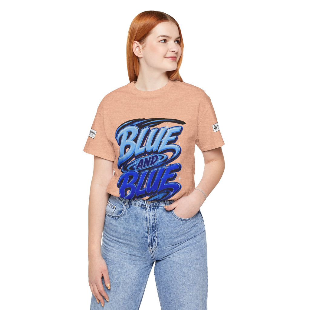 BE DIVINE™ Blue and Blue Bie! – East Side Heritage Collector Tee