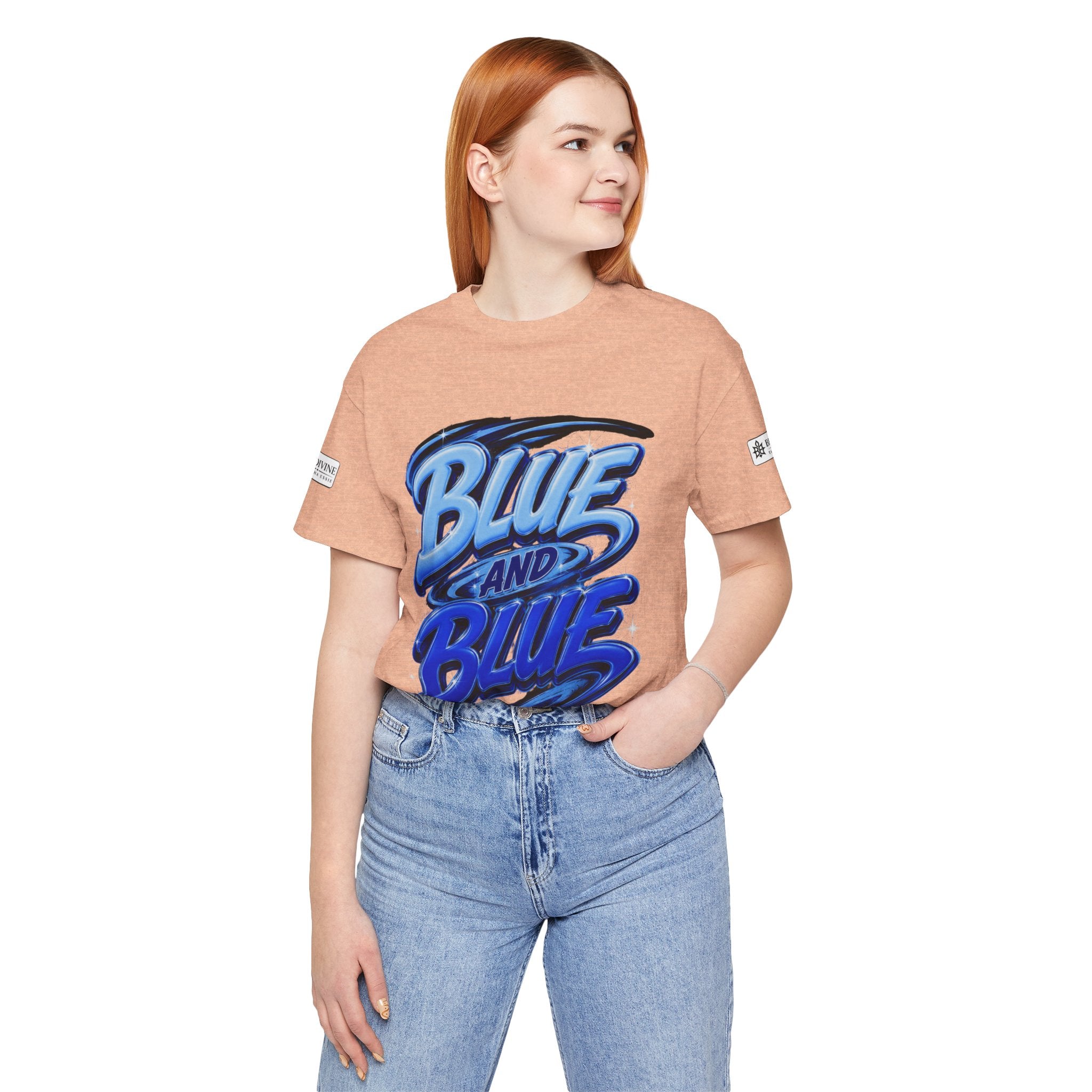 BE DIVINE™ Blue and Blue Bie! – East Side Heritage Collector Tee