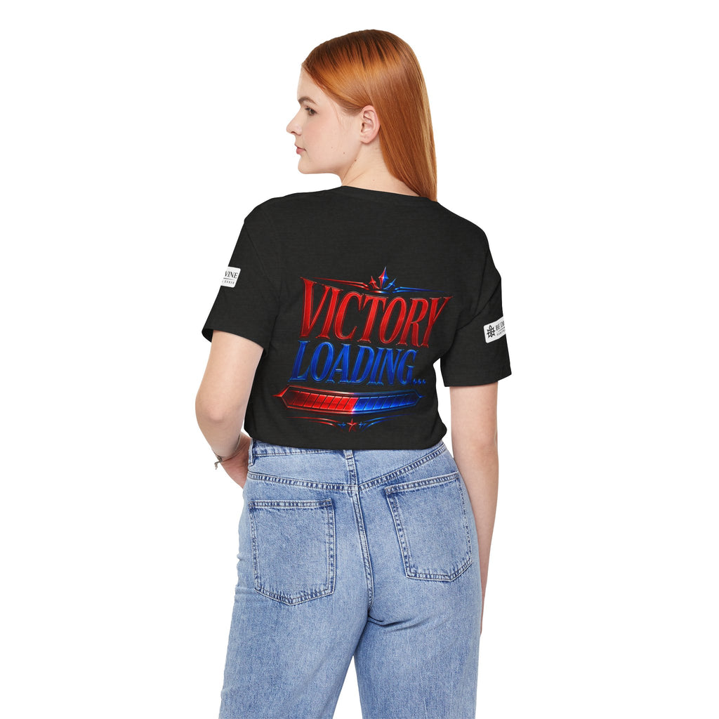 BE DIVINE™ Keep Calm. Red ’N Blue. Tee