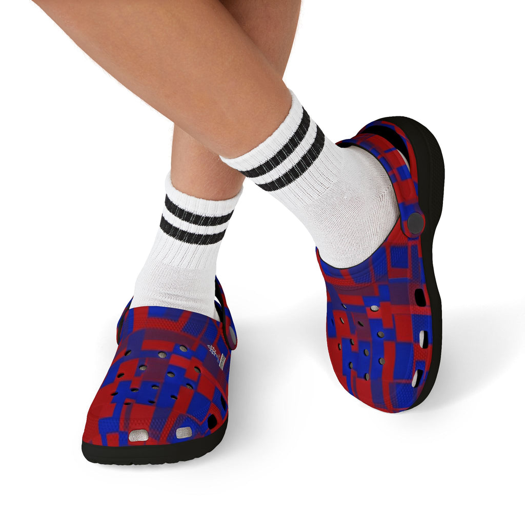 BE DIVINE™ Somerset Camo Block - One of One Cup Match Kids Foam Clogs by Tabitha Essie
