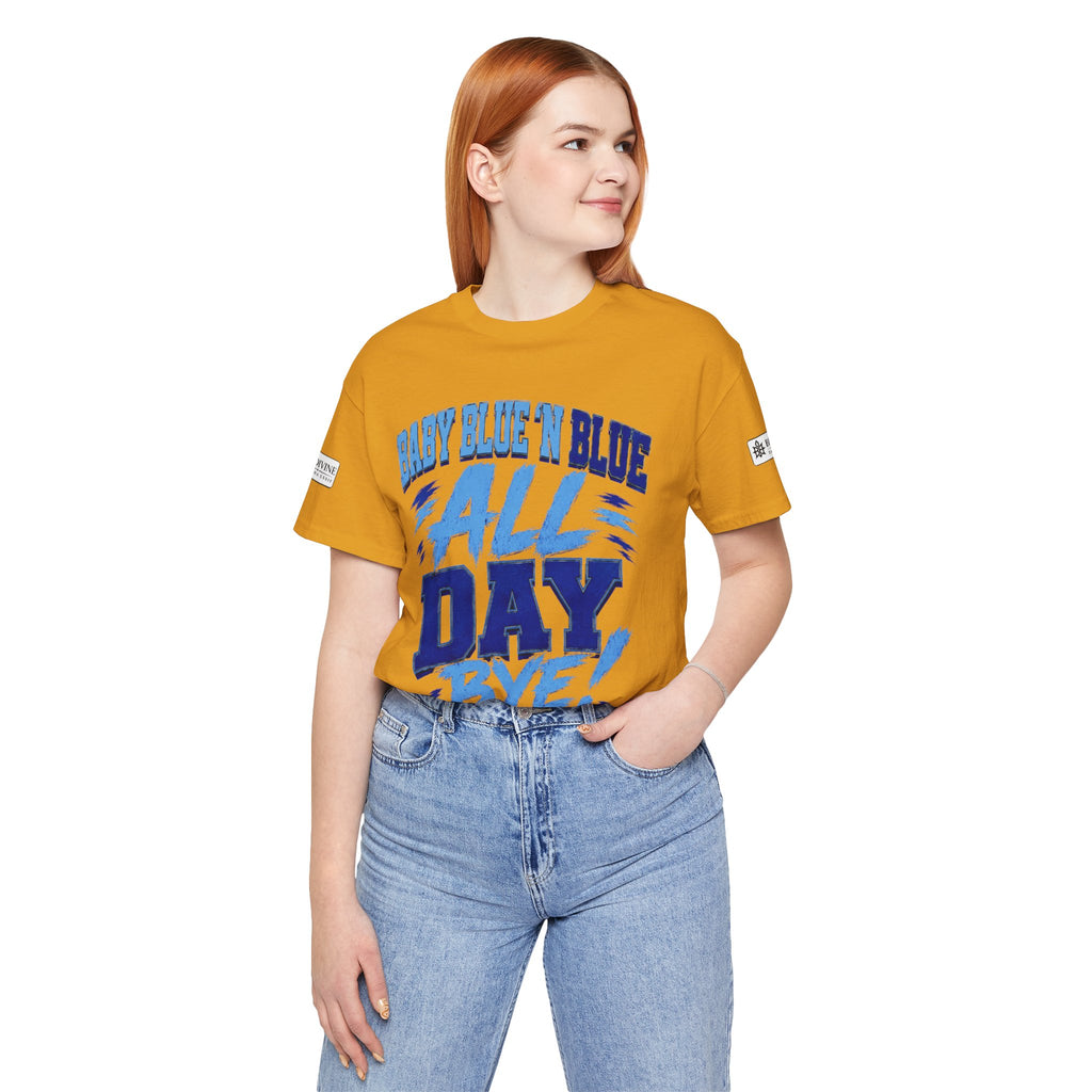 BE DIVINE™ Baby Blue 'N Blue All Day Bye! Heritage Collector Tee