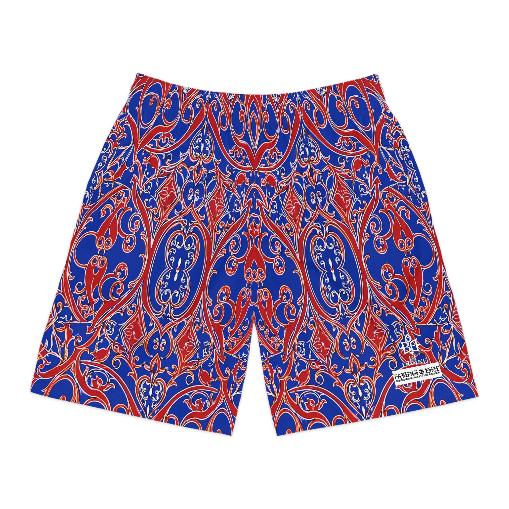 BE DIVINE™ Somerset Ornate - One of One Cup Match Men’s Jogger Shorts by Tabitha Essie