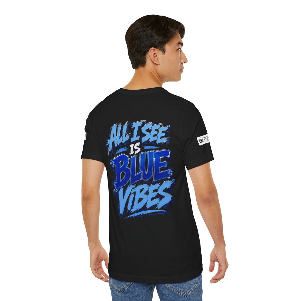 BE DIVINE™ Rolling Di Heritage – All I See Is Blue Vibes Heritage Tee