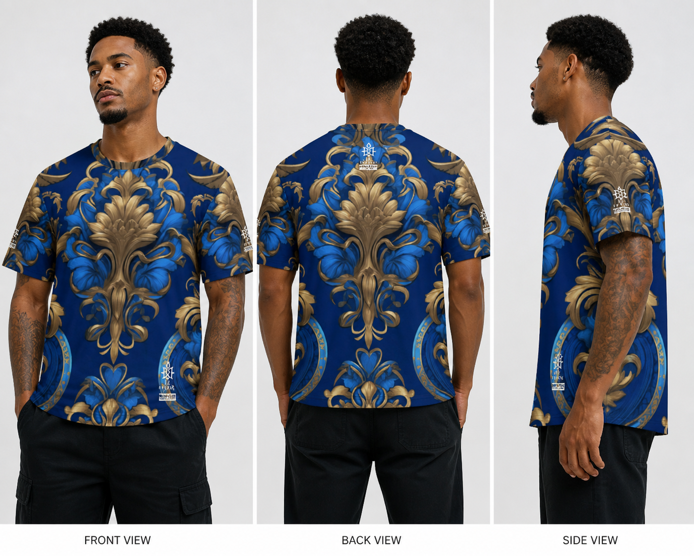 BE DIVINE™ St. George’s Royal Regalia - Oversized Cotton T-Shirt by Tabitha Essie